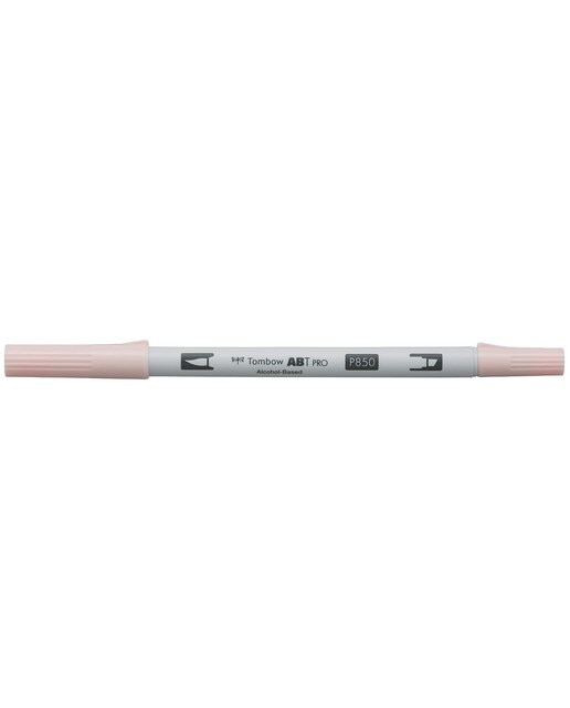 Marcador Dual Brush ABT PRO Base de álcool de ponta dupla Flesh 850 Laranja-1
