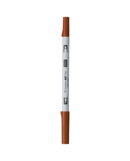 Imagem 0 de Marcador Dual Brush ABT PRO Base de álcool de ponta dupla Burnt Sienna 947