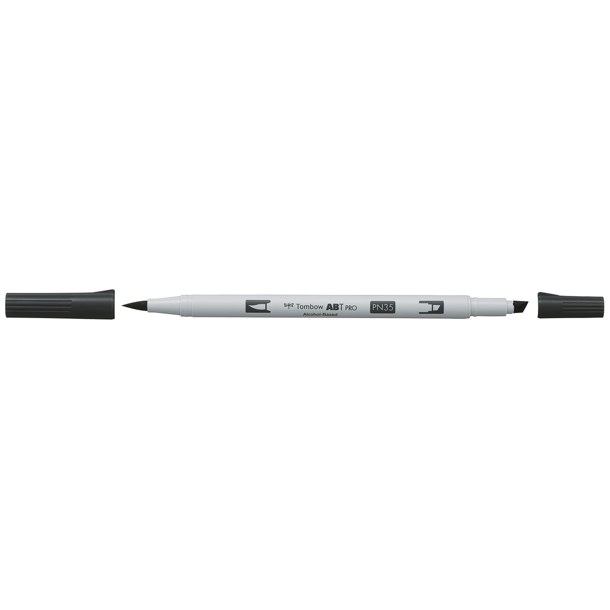 Marcador Dual Brush ABT PRO Base de álcool de ponta dupla Cool Grey 12 N35 Cinzento-2