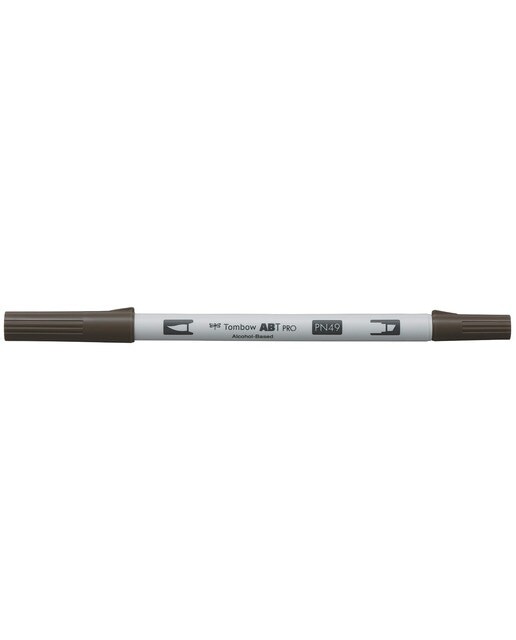 Marcador Dual Brush ABT PRO Base de álcool de ponta dupla Warm Grey 8 N49 Cinzento-1