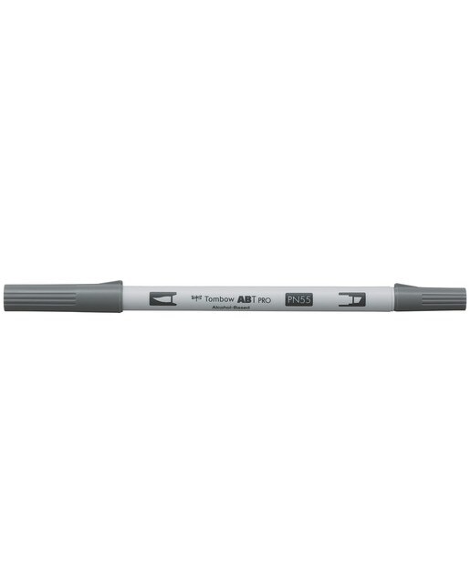 Marcador Dual Brush ABT PRO Base de álcool de ponta dupla Cool Grey 7 N55 Cinzento-1