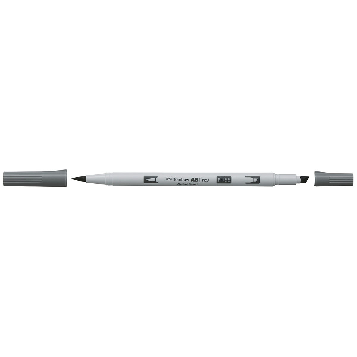 Marcador Dual Brush ABT PRO Base de álcool de ponta dupla Cool Grey 7 N55 Cinzento-2