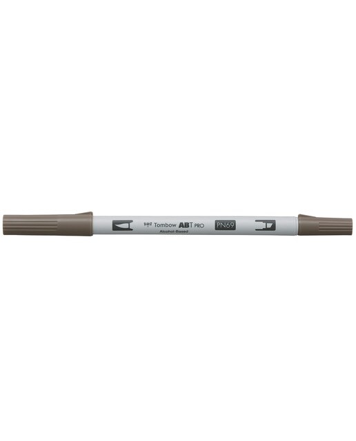 Imagem 0 de Marcador Dual Brush ABT PRO Base de álcool de ponta dupla Warm Gray 4 N69