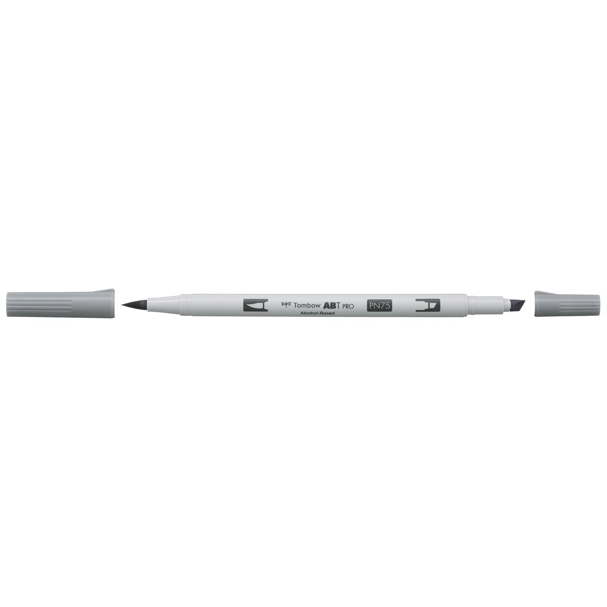 Marcador Dual Brush ABT PRO Base de álcool de ponta dupla Cool Grey 3 N75 Cinzento-2
