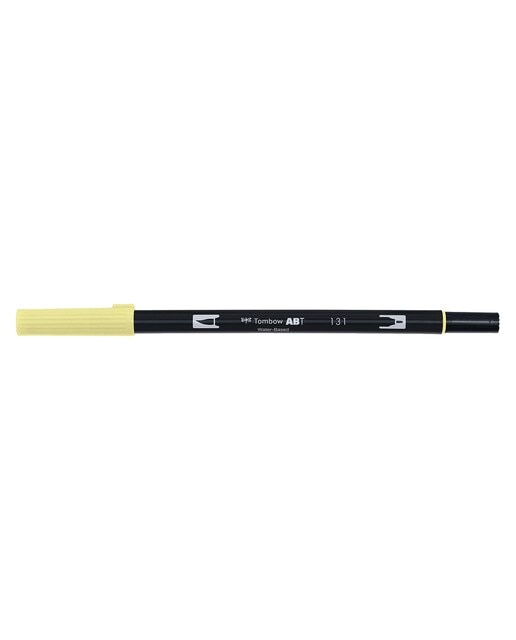 Marcador Dual Brush ABT de ponta dupla aguarelável Lemon Lime 131 Lima-1