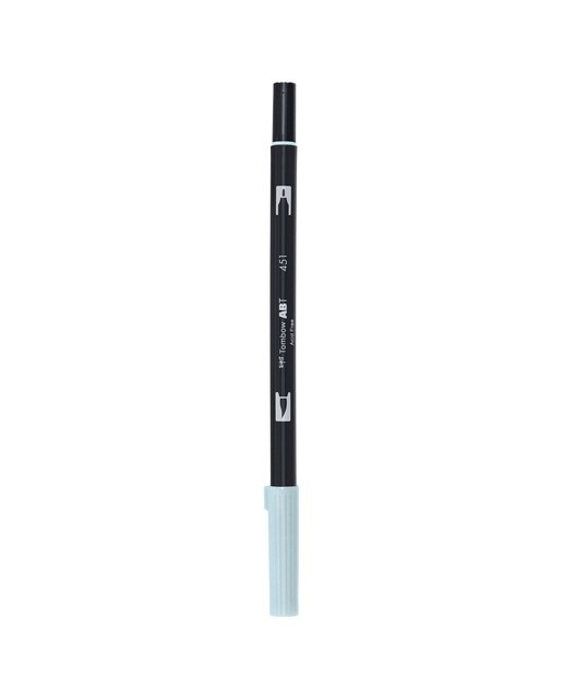 Marcador Dual Brush ABT de ponta dupla aguarelável Sky Blue 451 Azul Céu-1