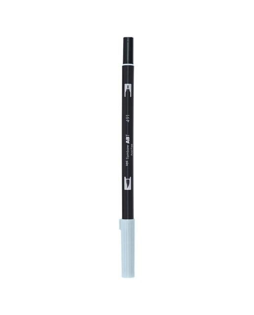 Marcador Dual Brush ABT de ponta dupla aguarelável Glacier Blue 491 Azul-1