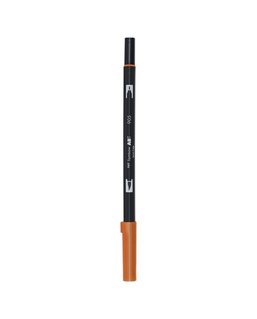 Imagem 0 de Marcador Dual Brush ABT de ponta dupla aguarelável Red 905