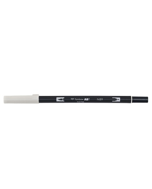 Marcador Dual Brush ABT de ponta dupla aguarelável Warm Grey 1 N89 Cinzento-1