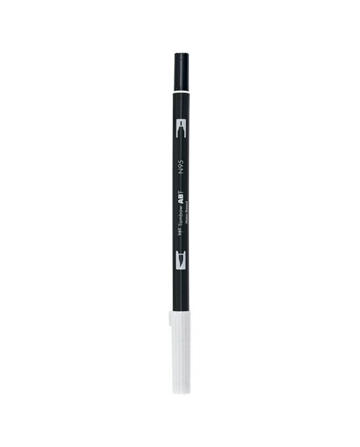 Marcador Dual Brush ABT de ponta dupla aguarelável Cool Grey 1 N95 Cinzento-1