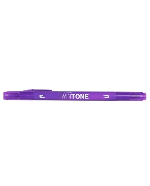 Marcador de ponta dupla TwinTone Base de água Violet 19 Violeta-1