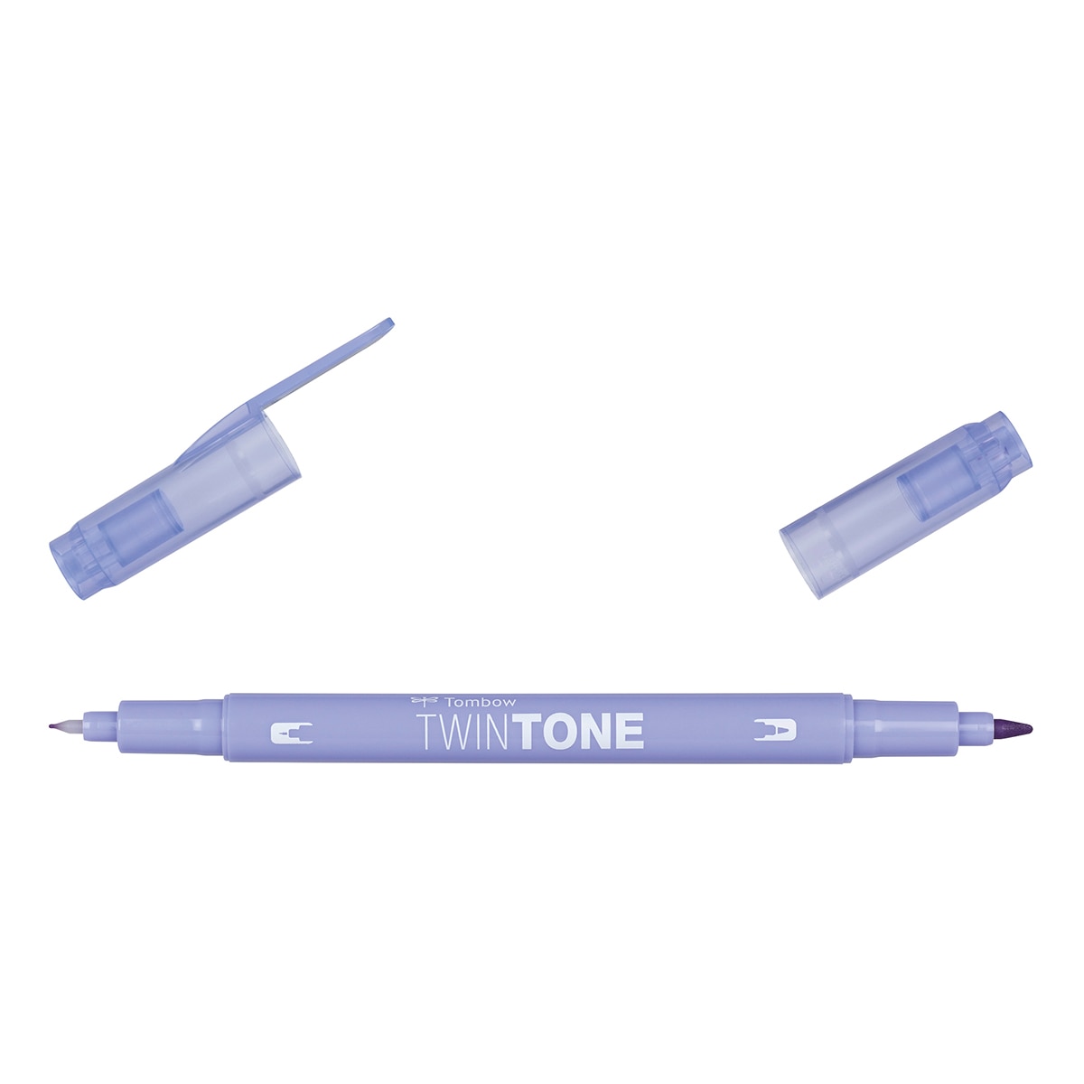 Marcador de ponta dupla TwinTone Base de água Pale Purple 21 Violeta-2