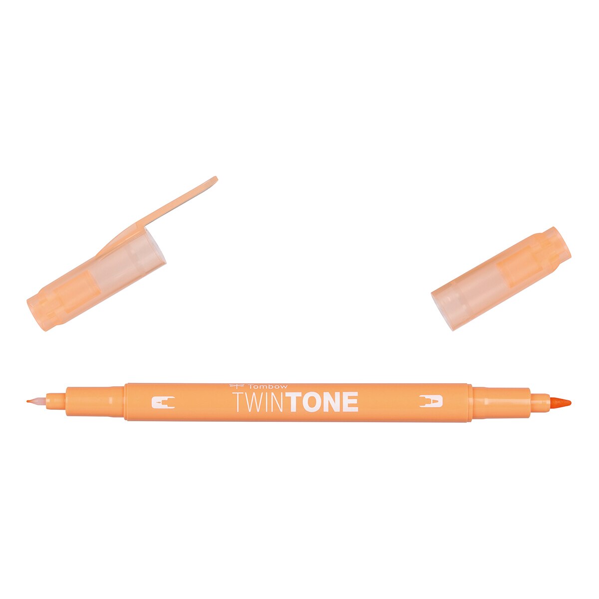Marcador de ponta dupla TwinTone Base de água Honey Orange 48 Laranja-2