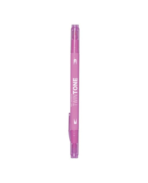 Marcador de ponta dupla TwinTone Base de água Princess Pink 60 Rosa-1