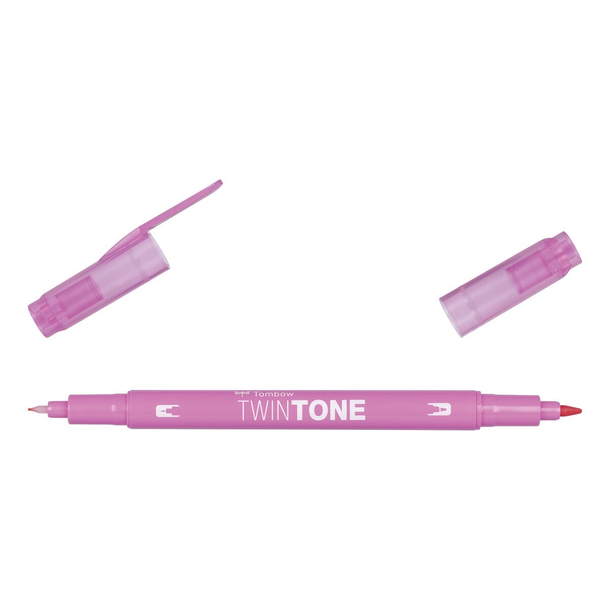 Marcador de ponta dupla TwinTone Base de água Princess Pink 60 Rosa-2