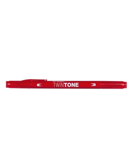 Imagem 0 de Marcador de ponta dupla TwinTone Base de água Strawberry Red 75