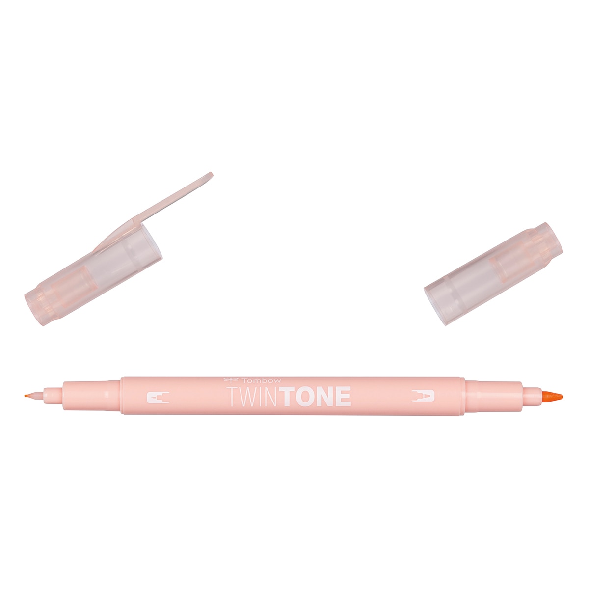 Marcador de ponta dupla TwinTone Base de água Coral Pink 78 Coral-2