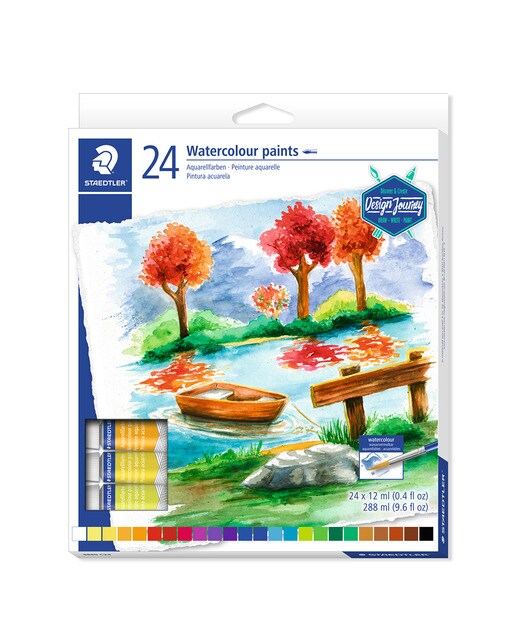 24 aguarelas Design Journey 1