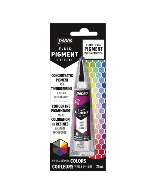 Pigmento Concentrado Cores Misturáveis Tubo 20 ml - Rosa 1
