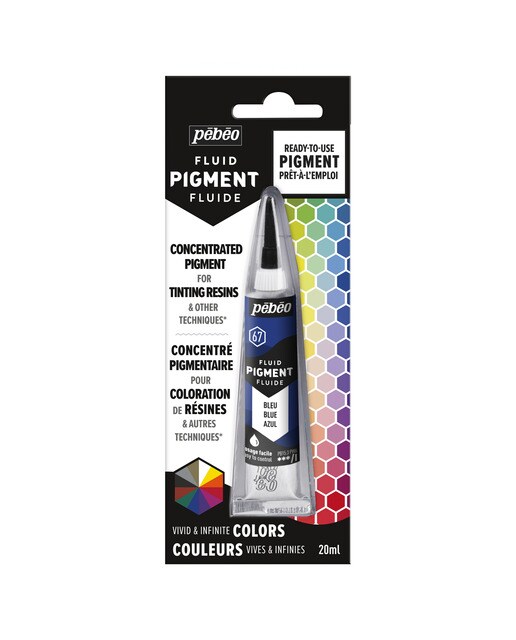 Pigmento Concentrado Cores Misturáveis Tubo 20 ml - Azul 1