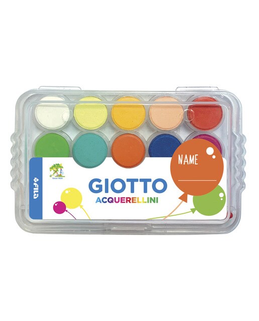 Expositor 10 unidades acuarelas Party Gift Giotto 2