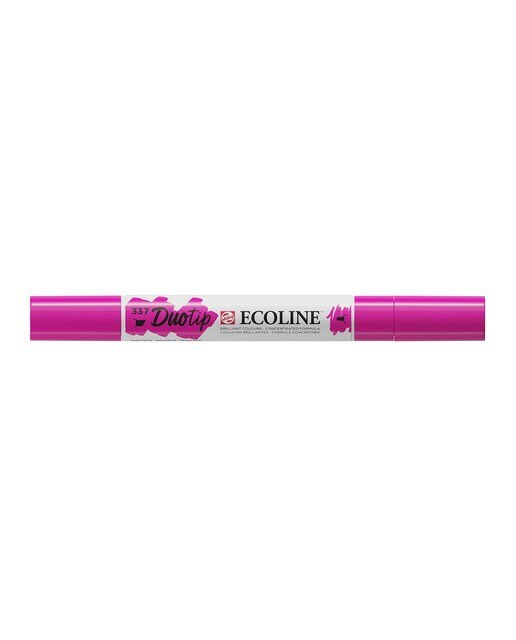 Caneta de Feltro Ecoline Ponta Dupla - Magenta Magenta-2