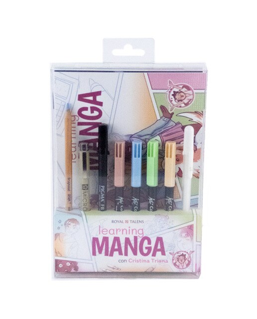 Conjunto para Aprender Manga - Multicolor Multicolor-2