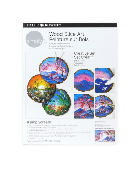 Conjunto Criativo Pintura Madeira Simply 2