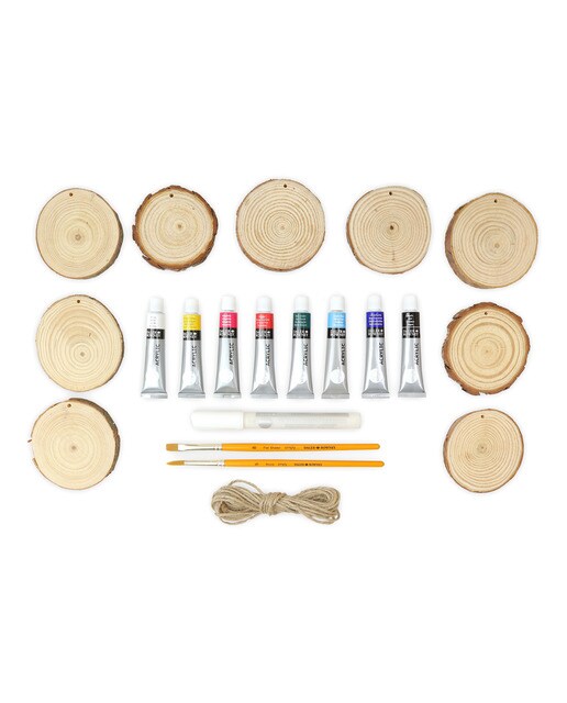 Conjunto Criativo Pintura Madeira Simply 6