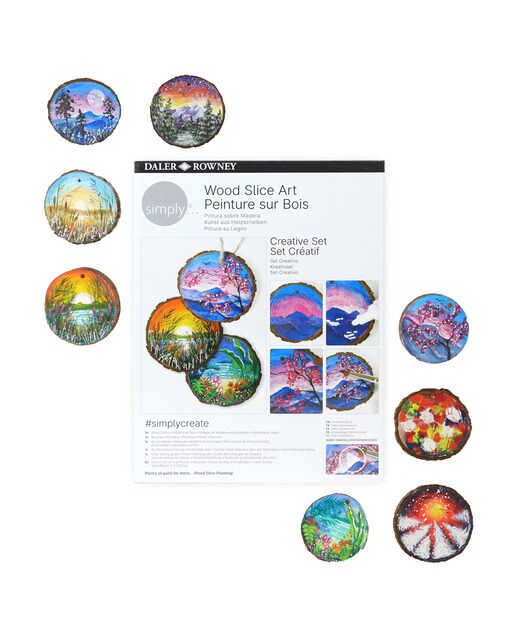 Conjunto Criativo Pintura Madeira Simply 7