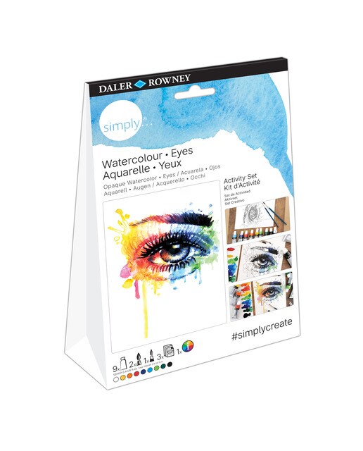 Imagem 0 de Activity Set 3 Aguarelas Simply