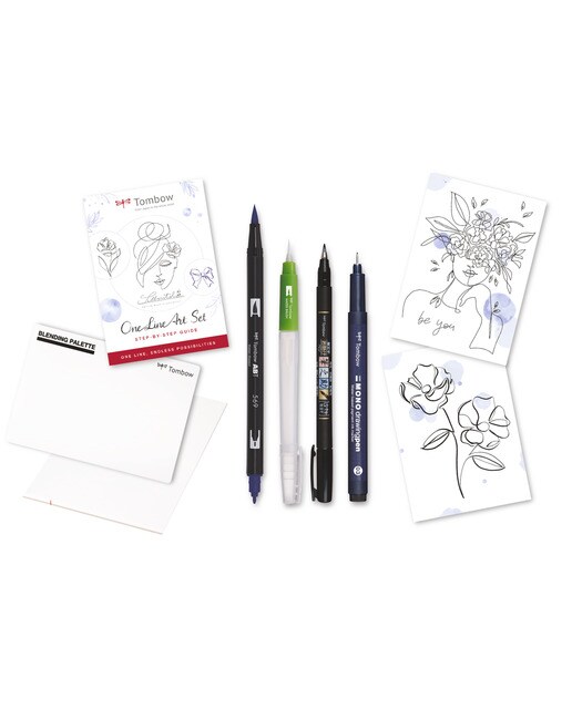 Conjunto One Line Drawing Multicolor-2