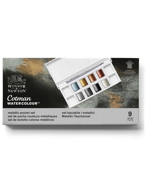 Conjunto de Aguarela Cotman Multicolor-2