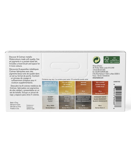 Conjunto de Aguarela Cotman Multicolor-3