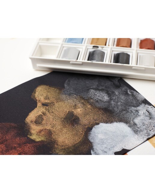 Conjunto de Aguarela Cotman Multicolor-6