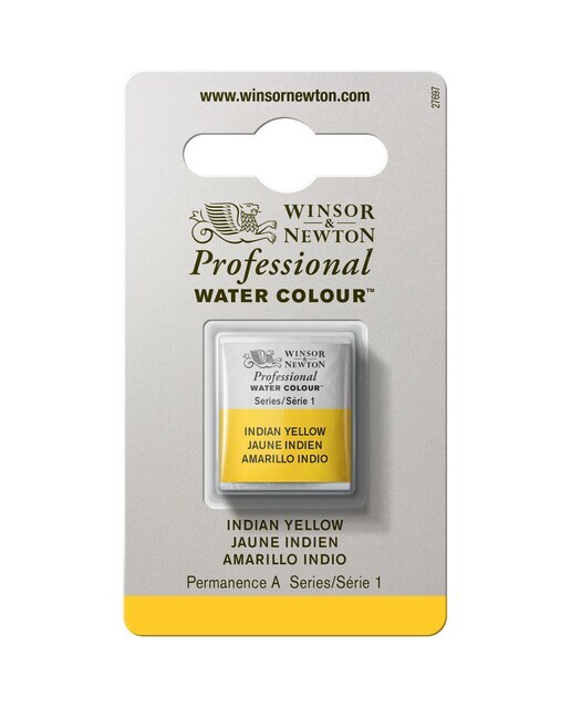 Acuarela profesional medio godet Winsor&Newton amarillo indio