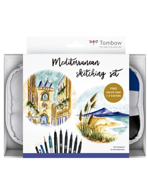Conjunto Mediterranean Sketching - Multicolor Multicolor-1