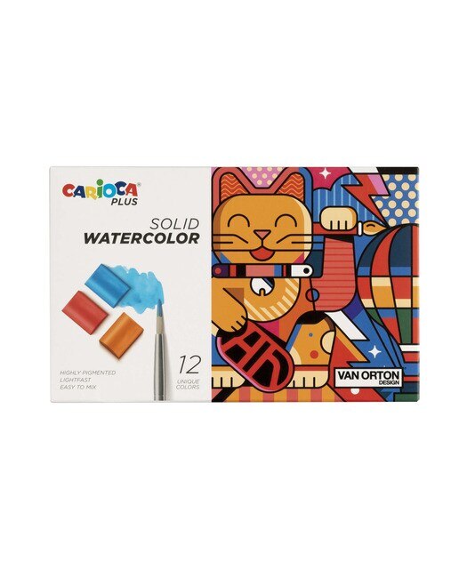 Pack de 12 Aguarelas Multicolor-1