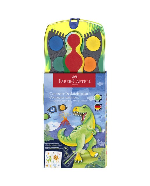 Caixa 12 Aguarelas com Cores Intercambiáveis Connector Multicolor-1
