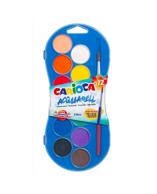 Pack de 12 aquarelas Multicolor-1