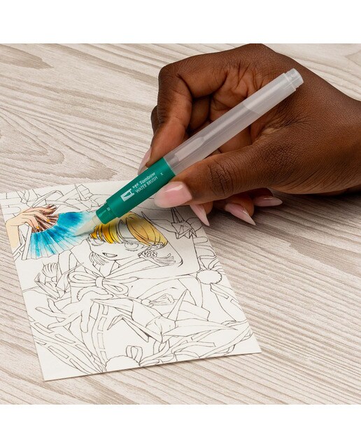 Conjunto Manga Kacho Fugetsu passaro Tombow multicorido 4