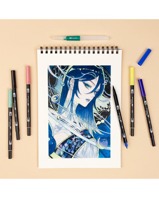 Conjunto Manga Kacho Fugetsu lua Tombow multicorido 4