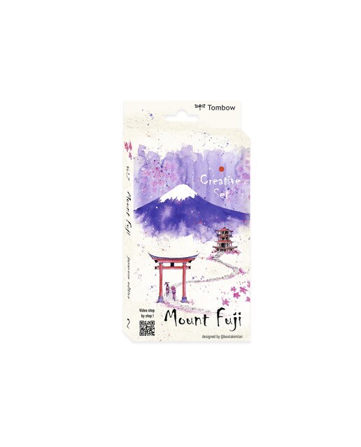 Imagem 0 de Conjunto Japan Monte Fuji Tombow multicorido
