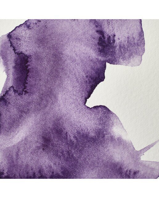 Meia pastilha de aguarela professional Winsor&Newton Purpura Imperial 2
