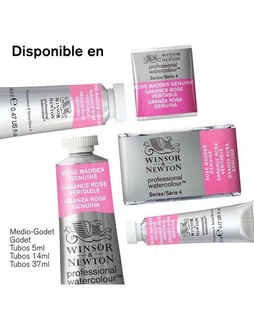 Meia pastilha de aguarela professional Winsor&Newton Verde Cinábrio 9