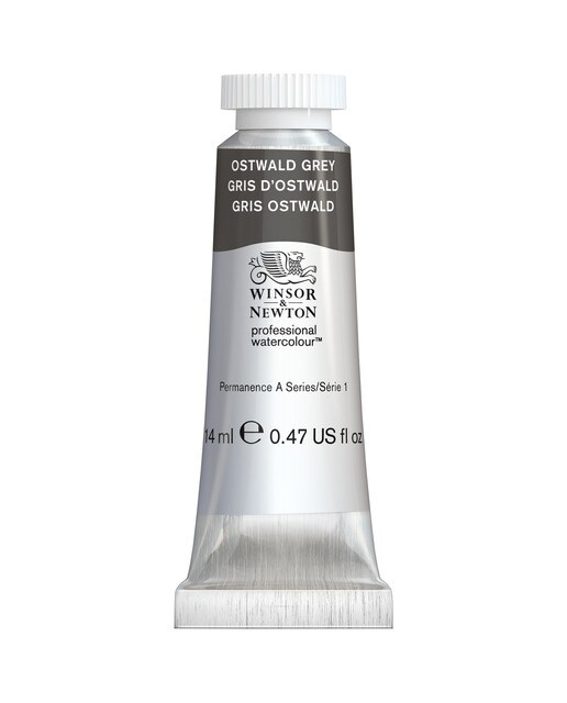 Imagem 0 de Tubo de aguarela profissional 14 ml Winsor&Newton Grey Oswald