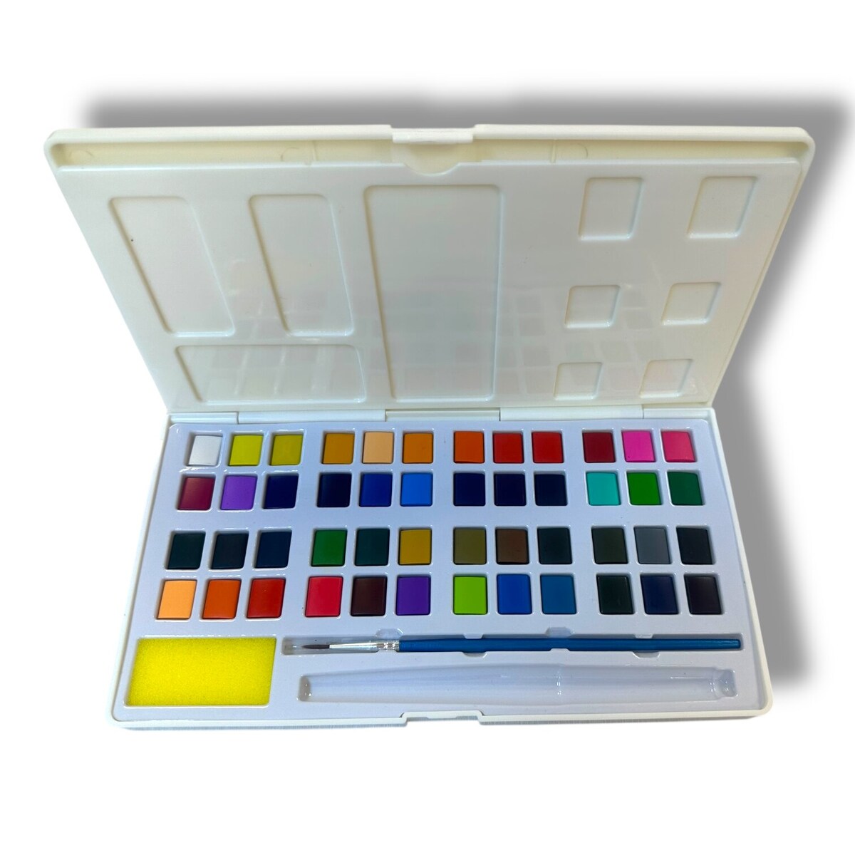 Caja 48 acuarelas colores pocket Artist Alex Bog Blanco / Negro-2