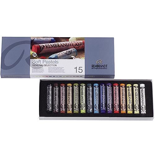 Set de Iniciación de  Quince Barras Enteras de Pastel  Suave Rembrandt  Rembrandt Multicolor Multicolor-1