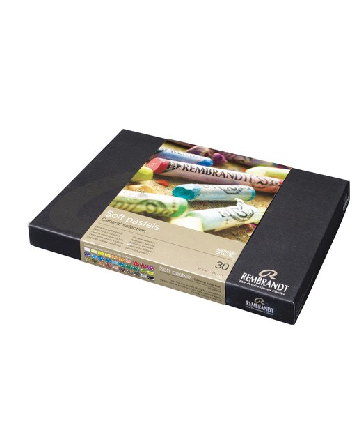 Imagem 0 de Conjunto de Iniciação de Trinta Barras Inteiras de Pastel Suave Rembrandt Multicolor