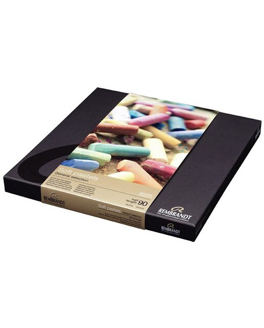 Conjunto profissional de lápis pastel suaves Rembrandt 2